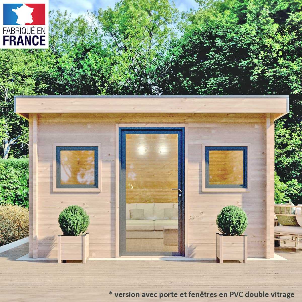 Abris et chalets de jardin en bois