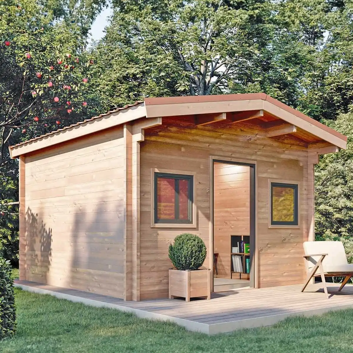 Chalets de jardin en bois fabriqué en france