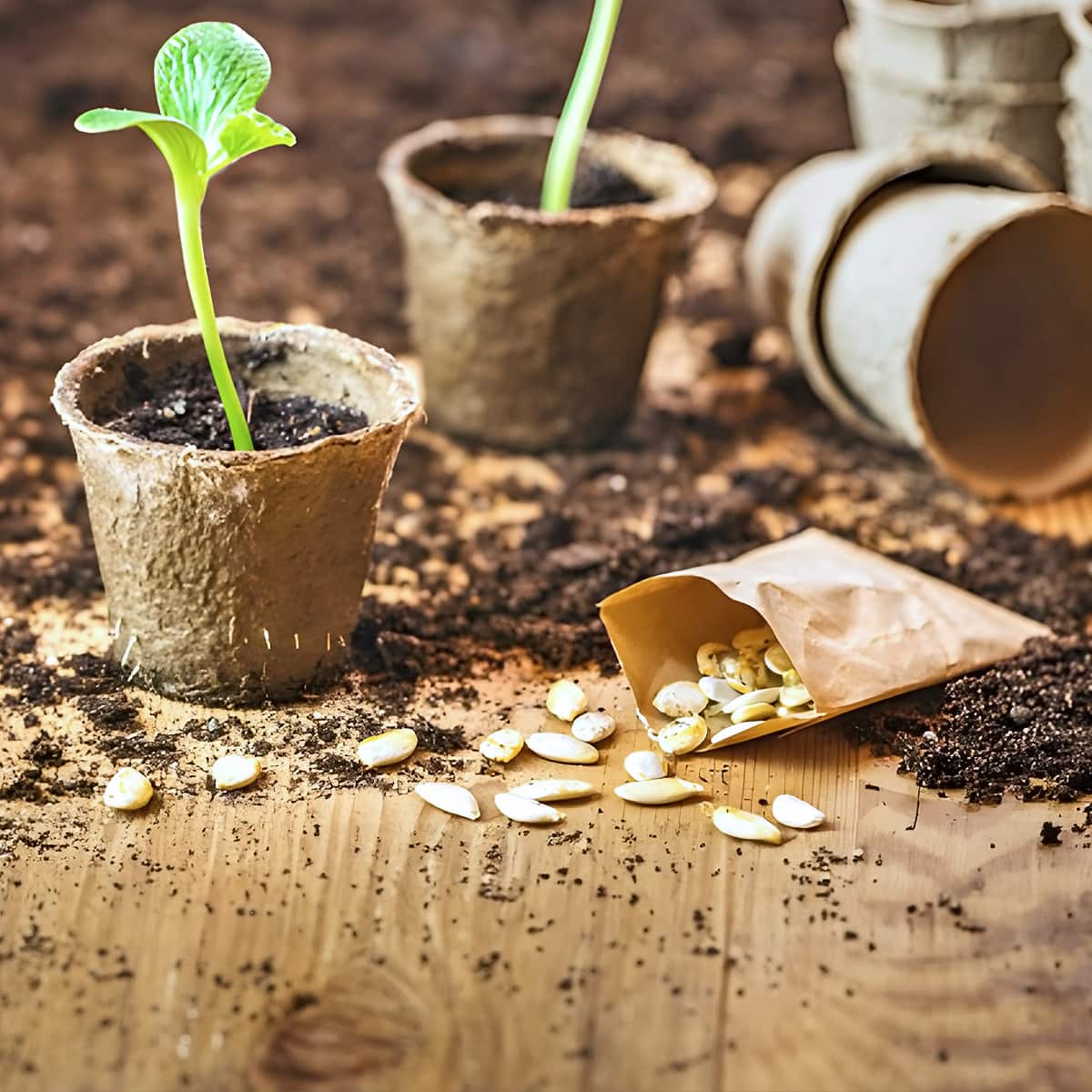 Graines de légumes et fleurs